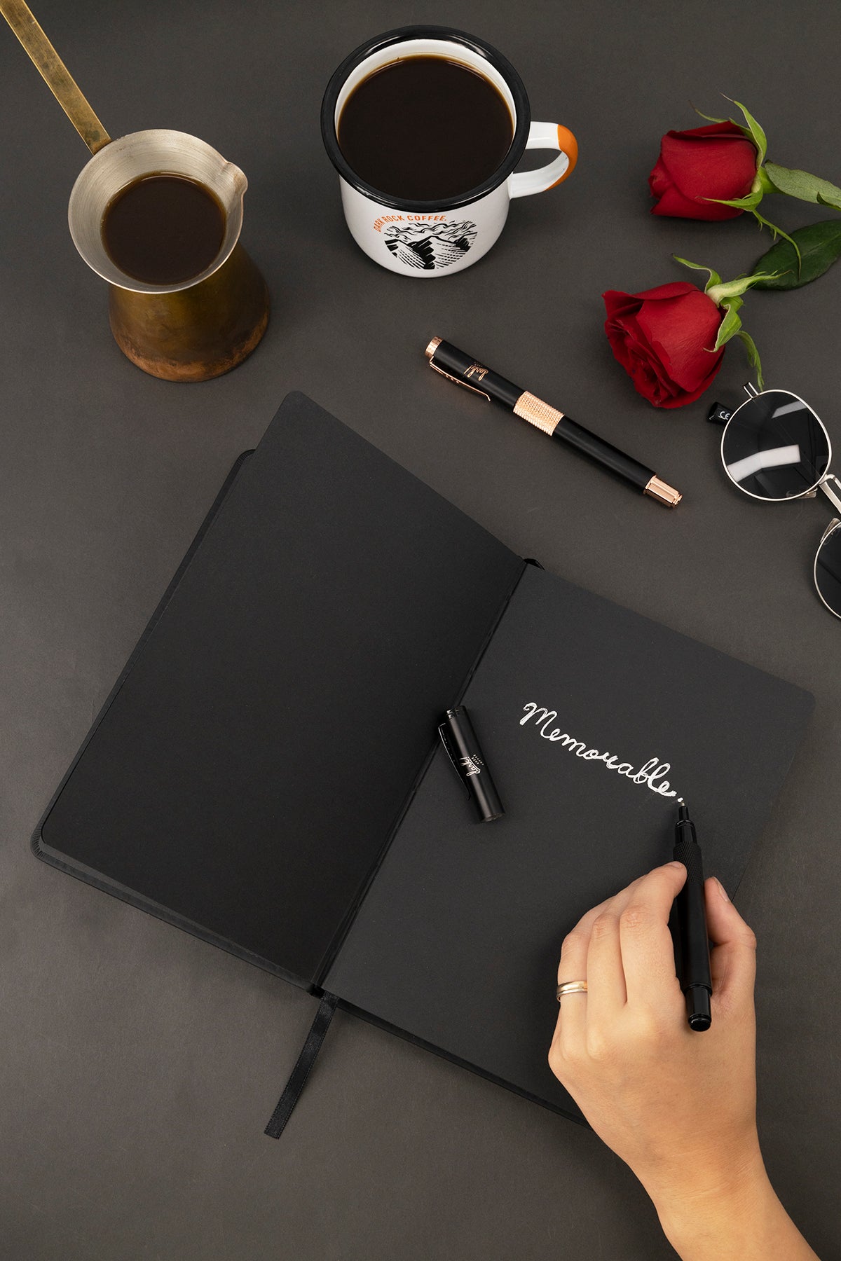Dark! Notebook & Pen bundle