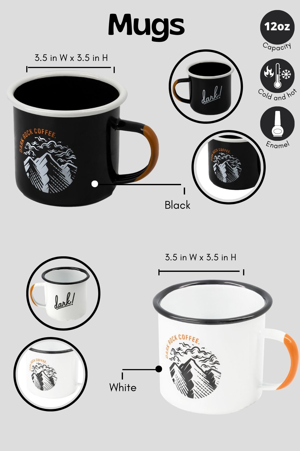 Enamel Camp Mugs